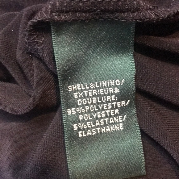 Lauren Ralph Lauren Dress sz 6 Modest Short Sleeve - Picture 8 of 8